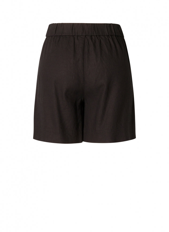 Tijdloze Linnen Short Met Elastische Taille