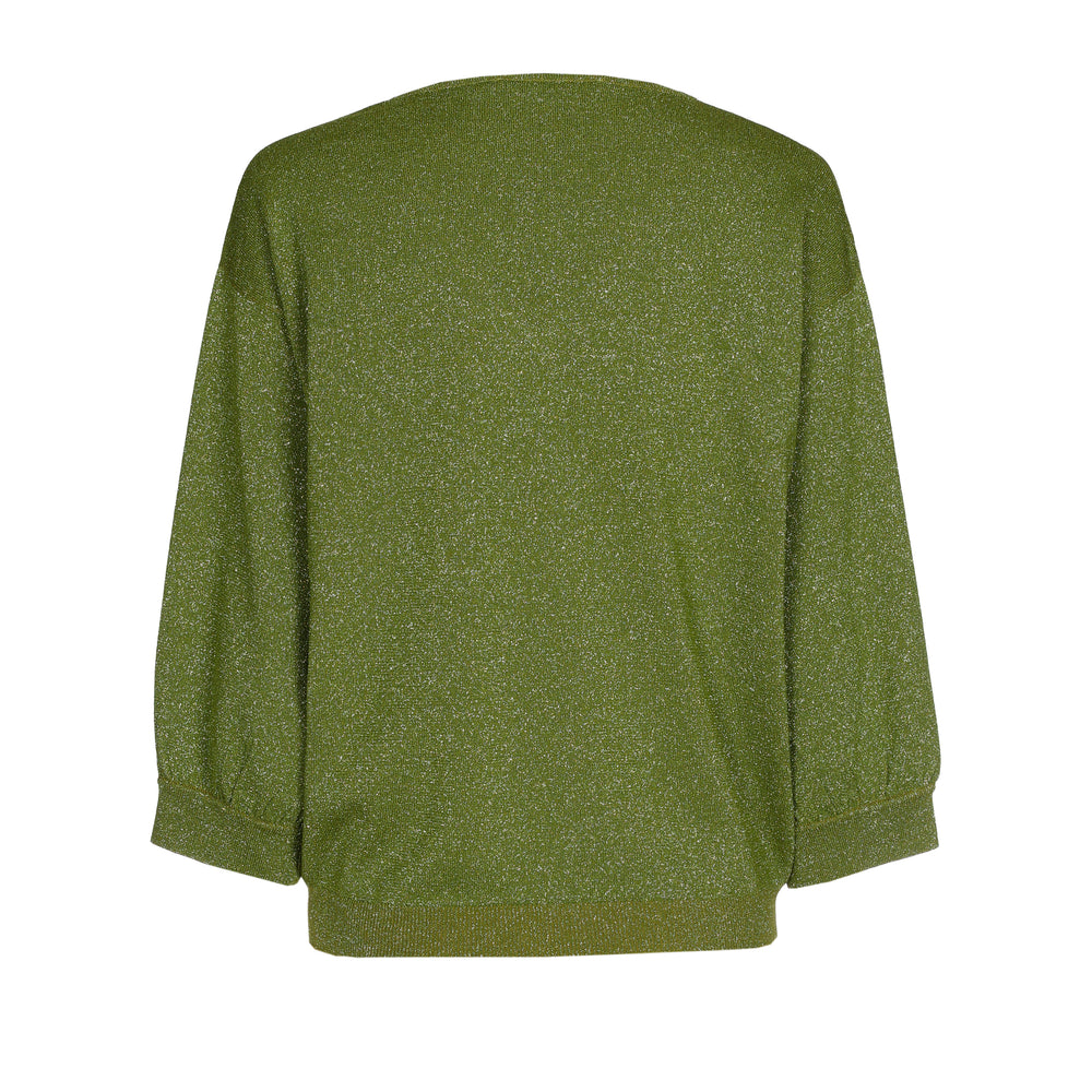 Lurex Trui Viscose Glans