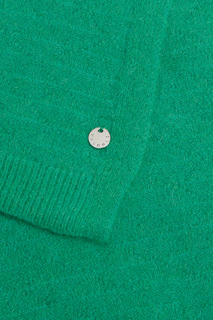Irish Green Sjaal Van Alpaca Mix