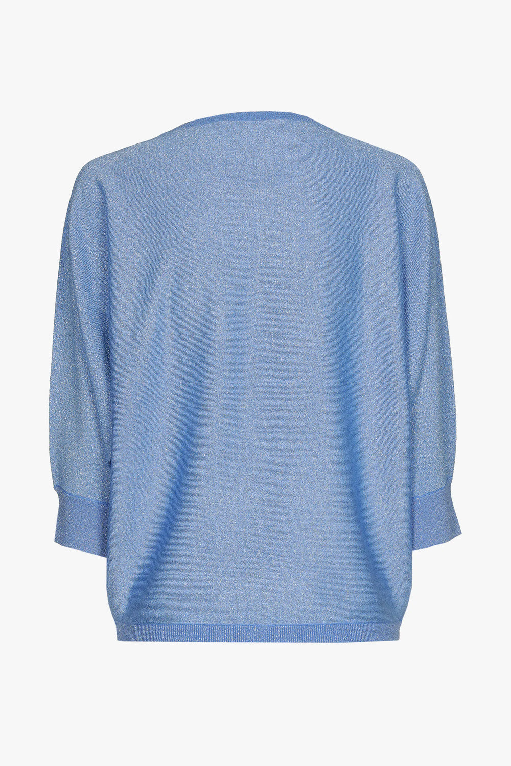 Lurex Trui In Cornflower Blauw