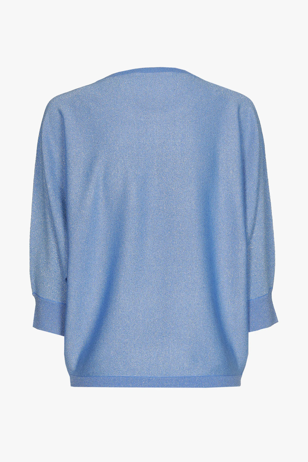 Lurex Trui In Cornflower Blauw
