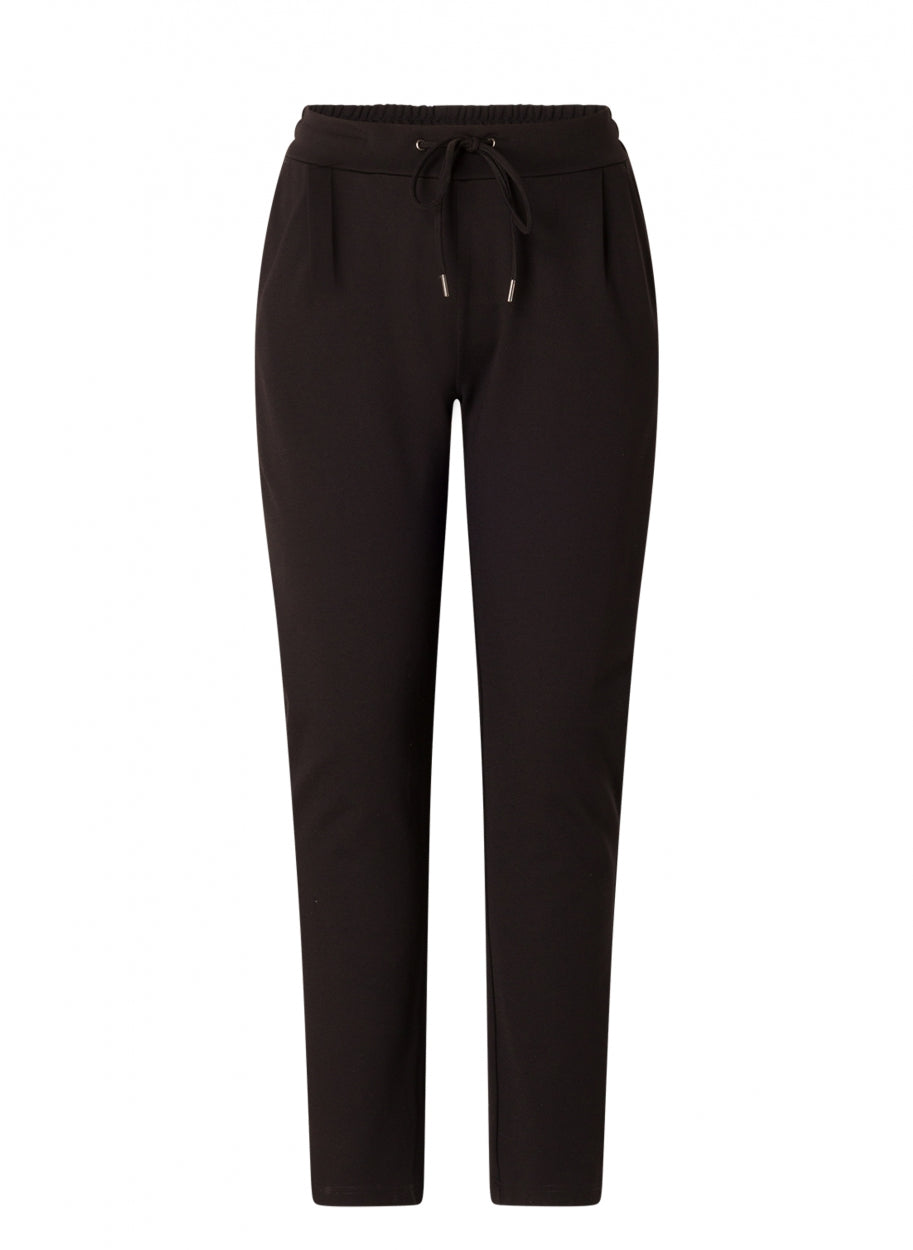 Comfortabel Zittend Zwarte Broek