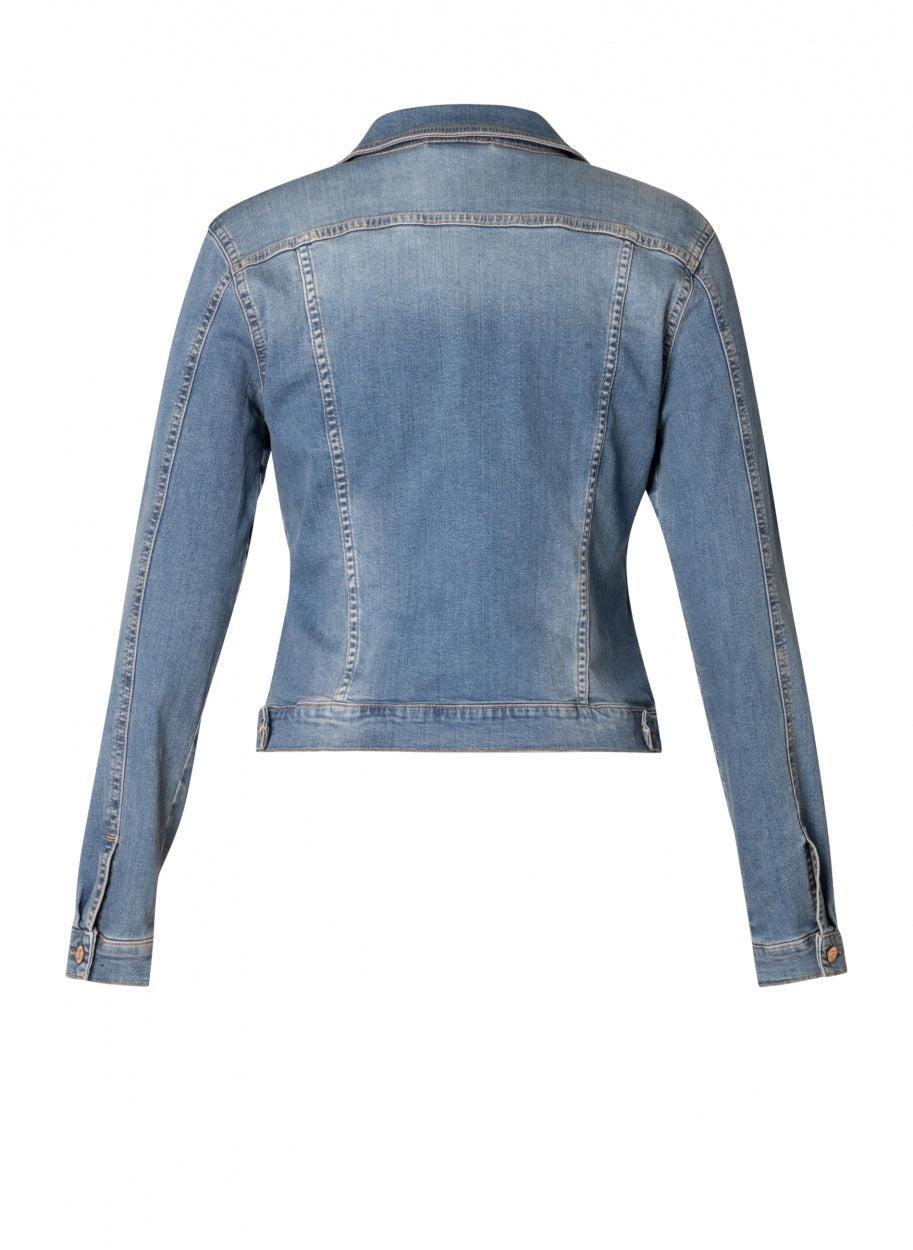 Jeansvest In Mid Blue