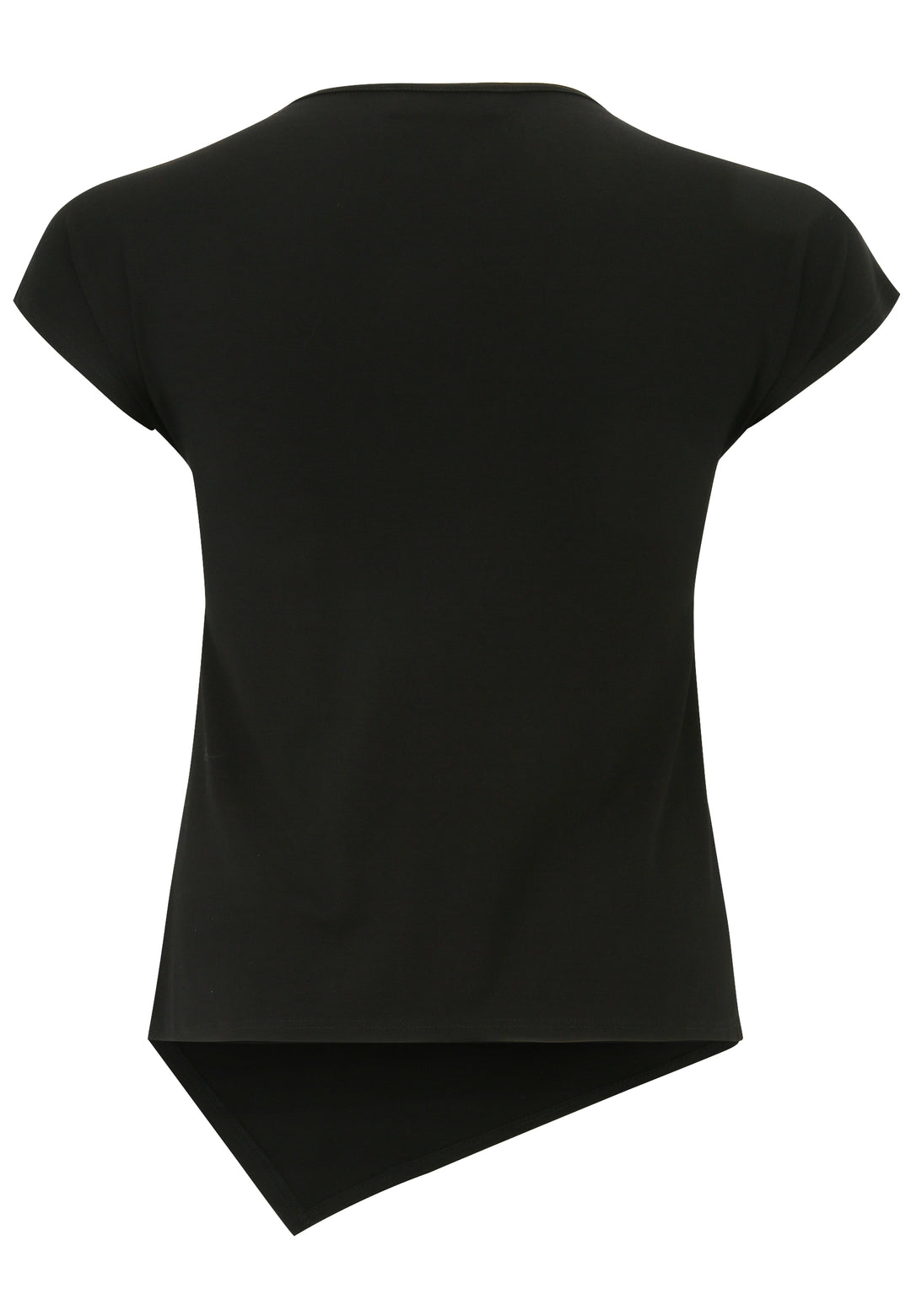 zwart t-shirt met subtiele tekening - doris streich - 504270 - grote maten - dameskleding - kledingwinkel - herent - leuven