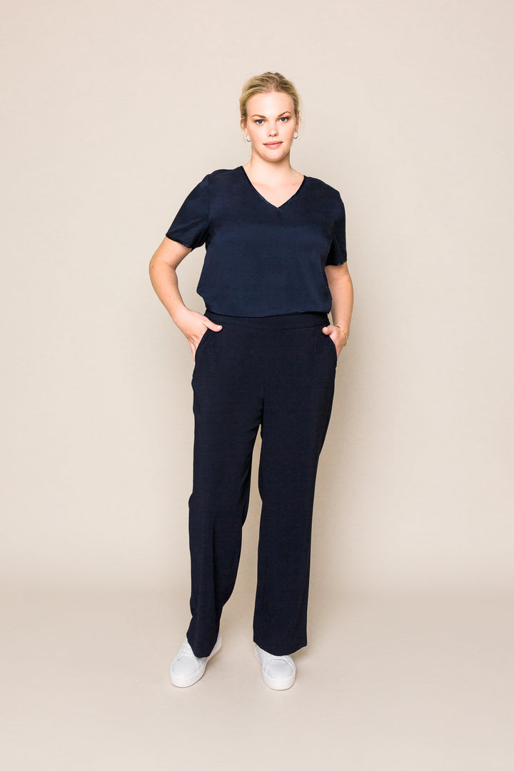 Basis Broek Phocas In Blauw