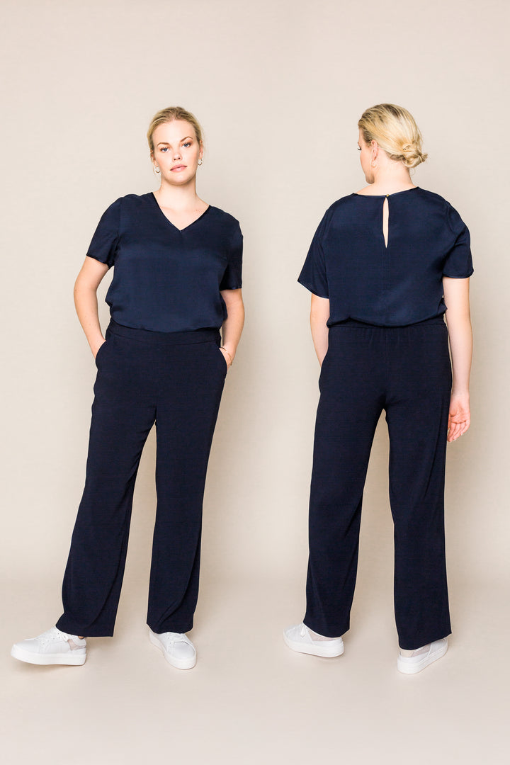 Basis Broek Phocas In Blauw