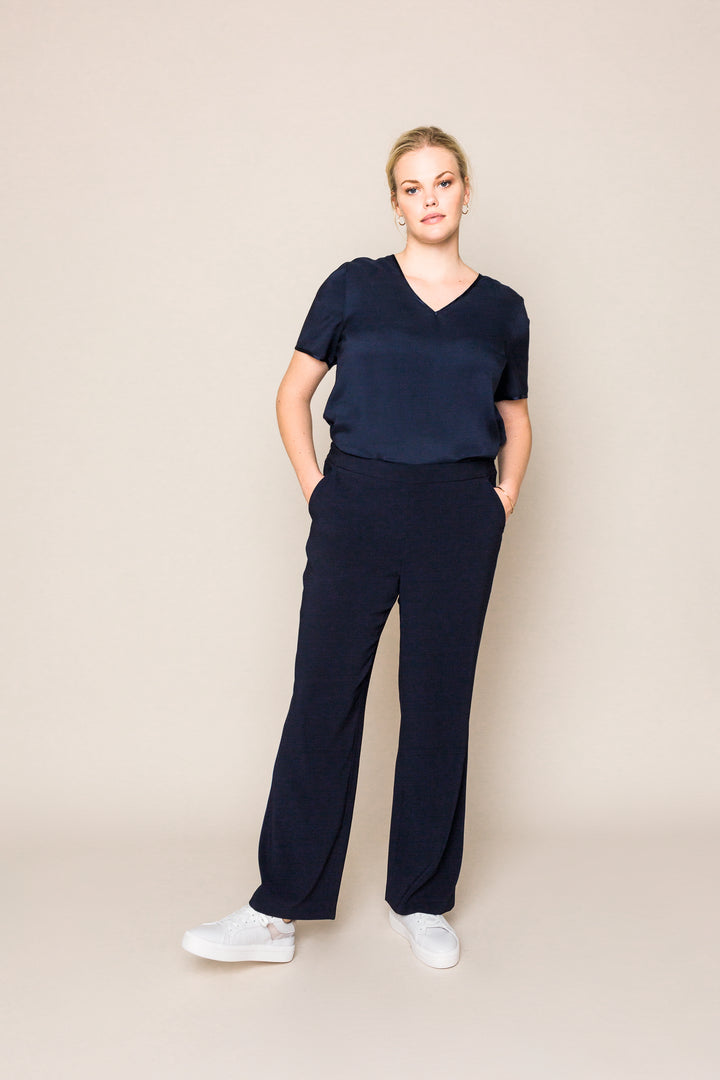 Basis Broek Phocas In Blauw