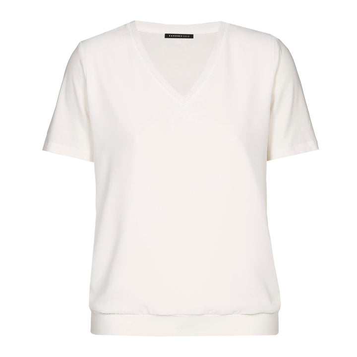 Shirt Met Vooraan Luchtige Crêpe