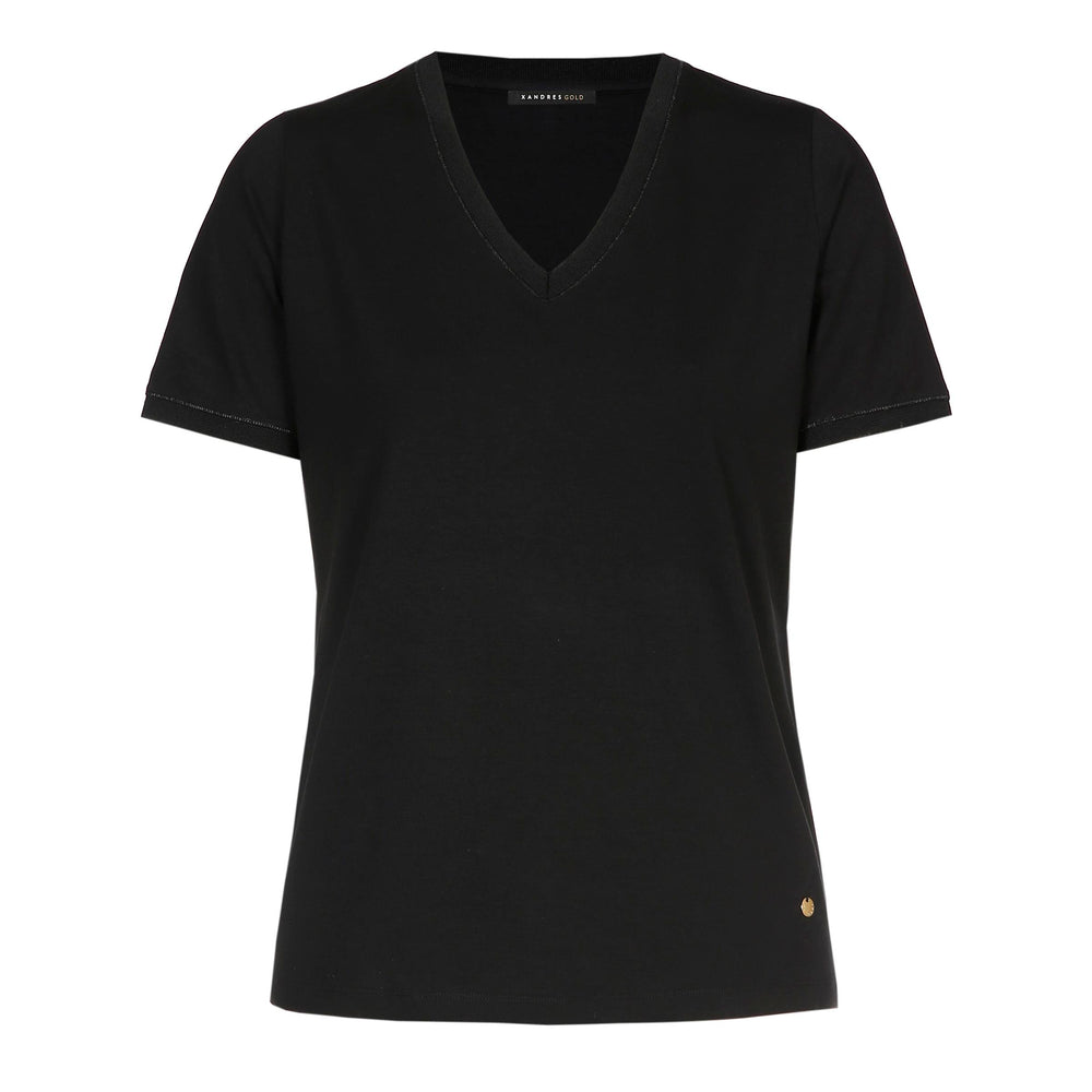 Zwart Basis T-Shirt Floy