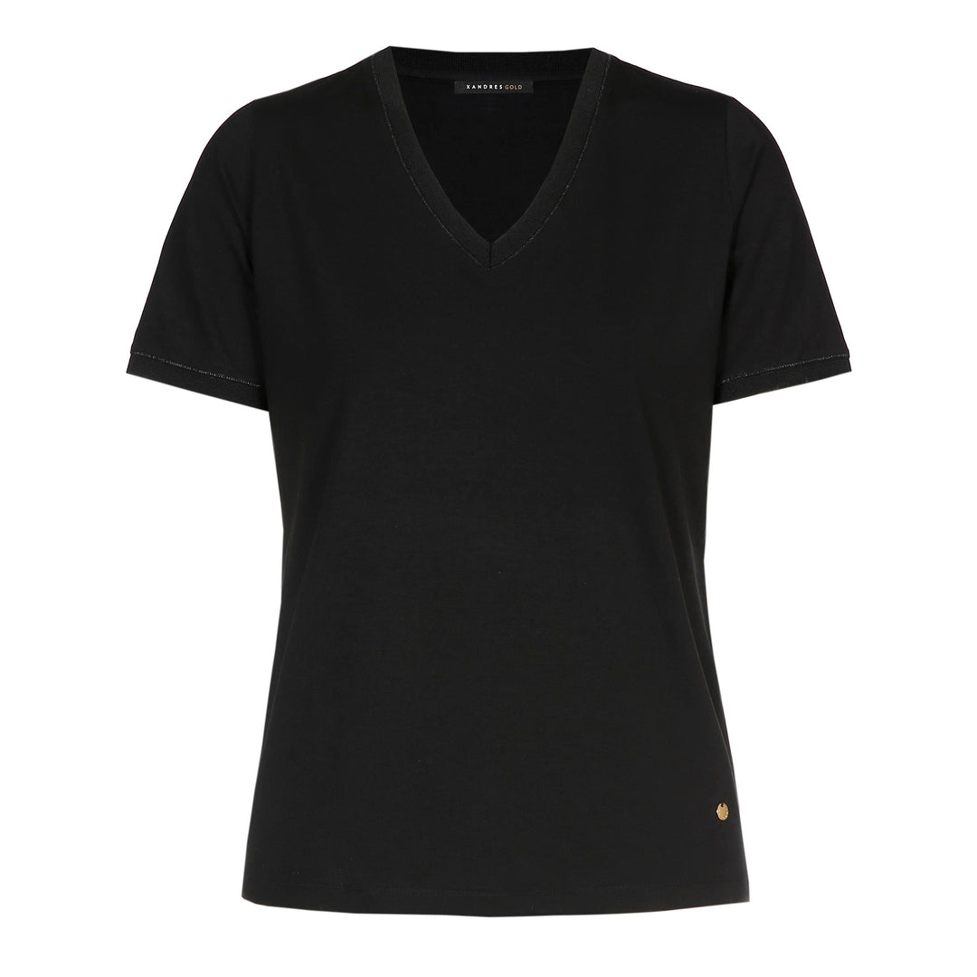 Zwart Basis T-Shirt Floy