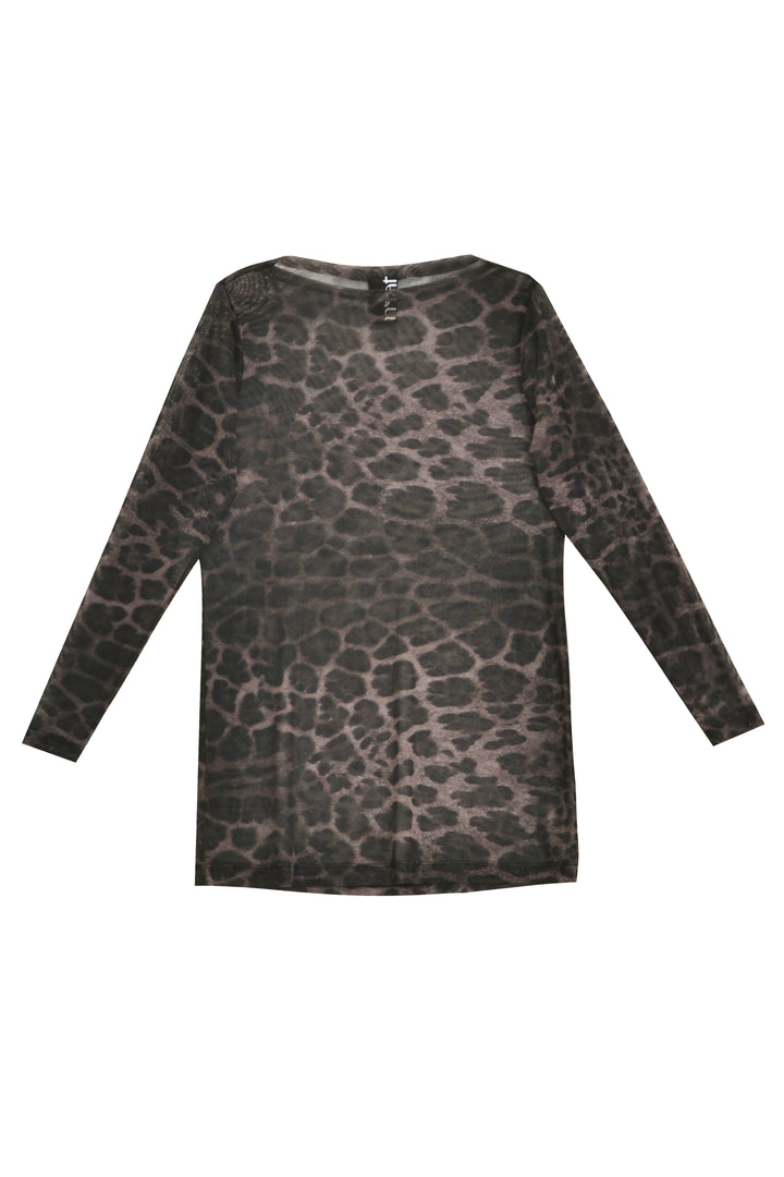 Netztop mit Animalprint
