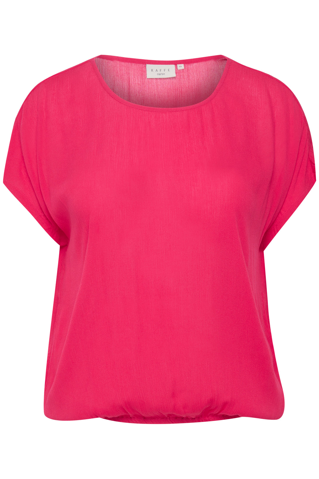 hot pink t-shirt-kaffe curve-
