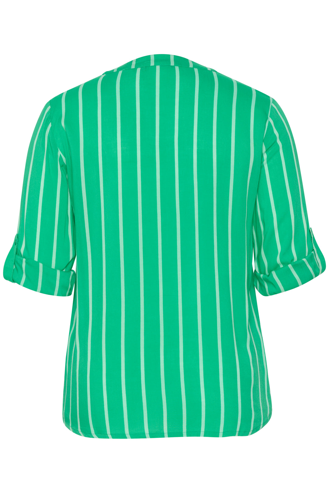 blouse met fijne strepen print - kaffe curve - - grote maten - dameskleding - kledingwinkel - herent - leuven