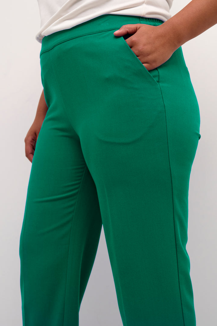 trendy groene broek