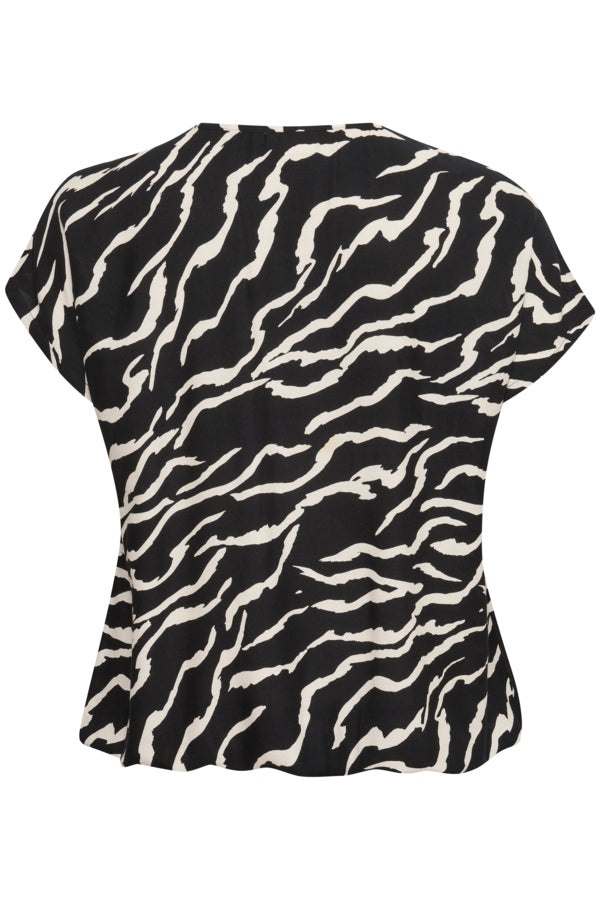 shirt met toffe zebraprint