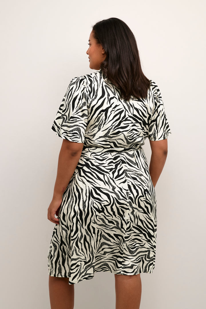 jurk met mooie zebraprint