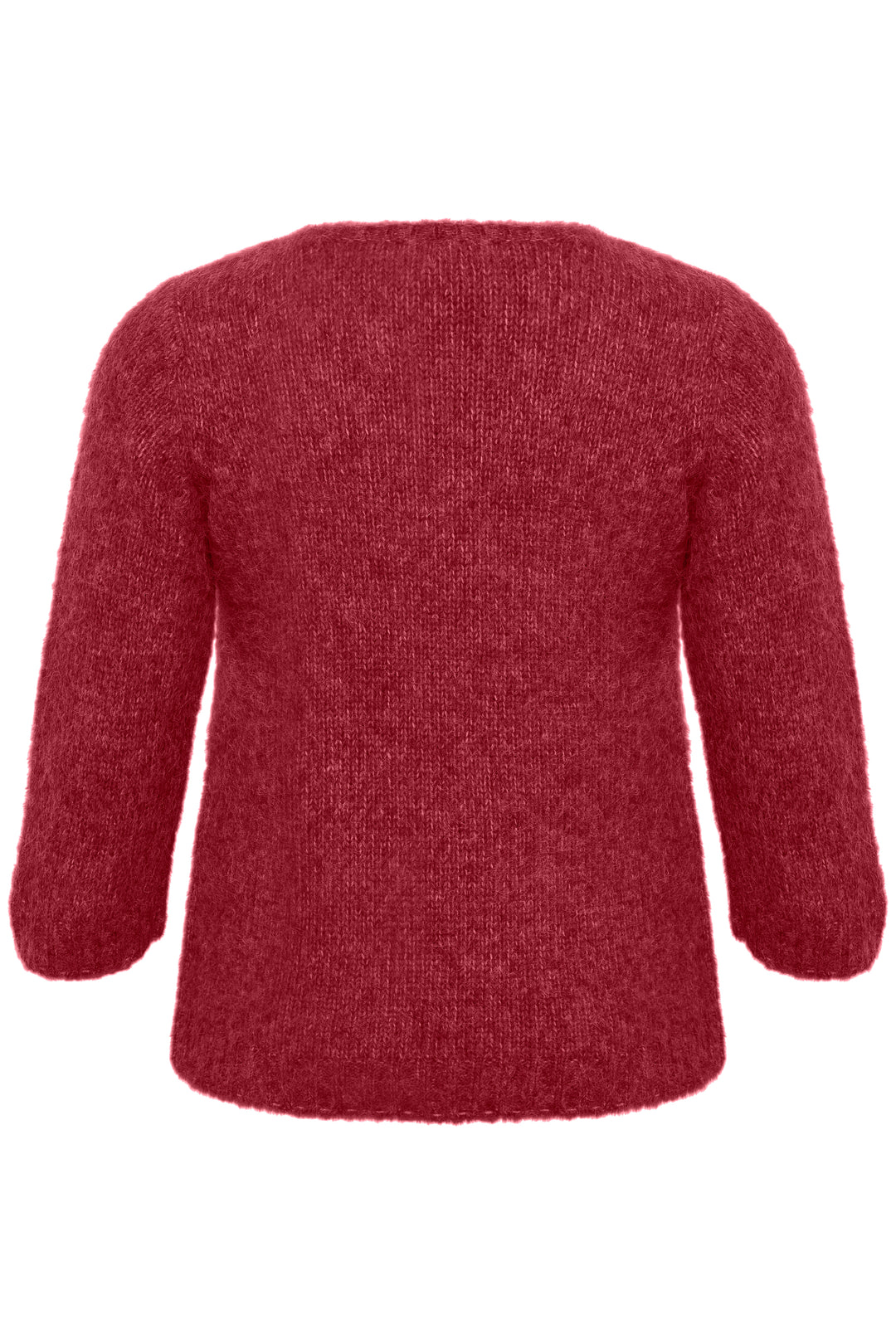 rood roze trui - kaffe curve - - grote maten - dameskleding - kledingwinkel - herent - leuven