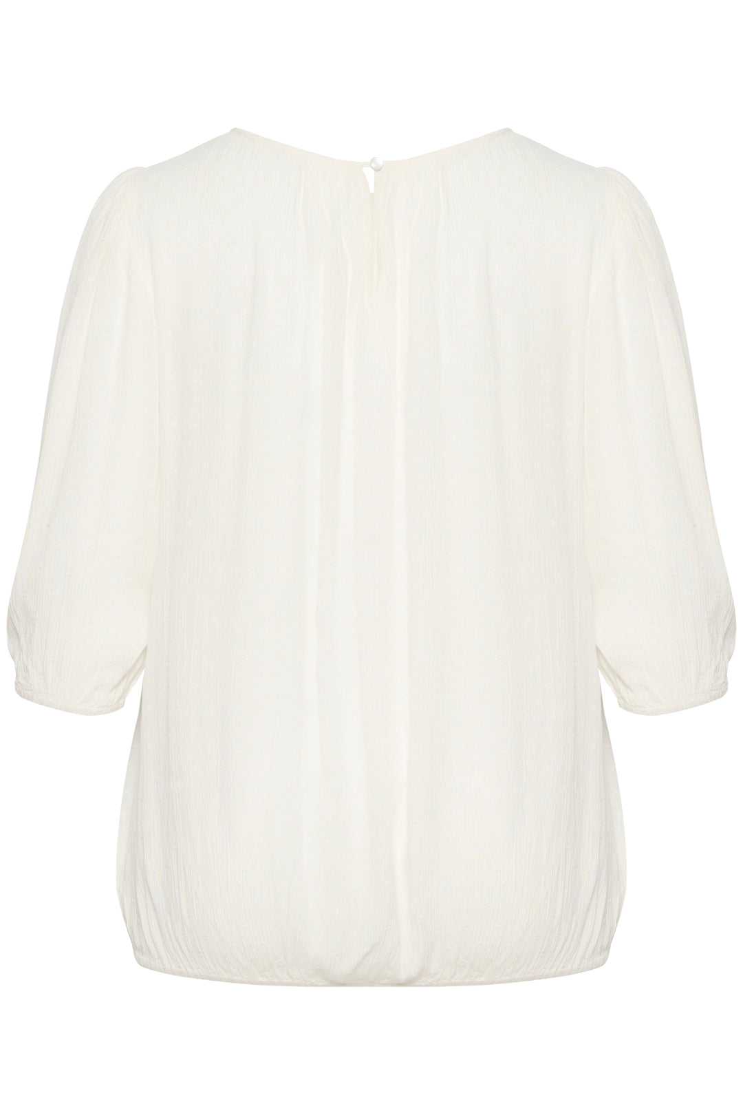 chalk white blouse van ecovero viscose - kaffe curve - - grote maten - dameskleding - kledingwinkel - herent - leuven