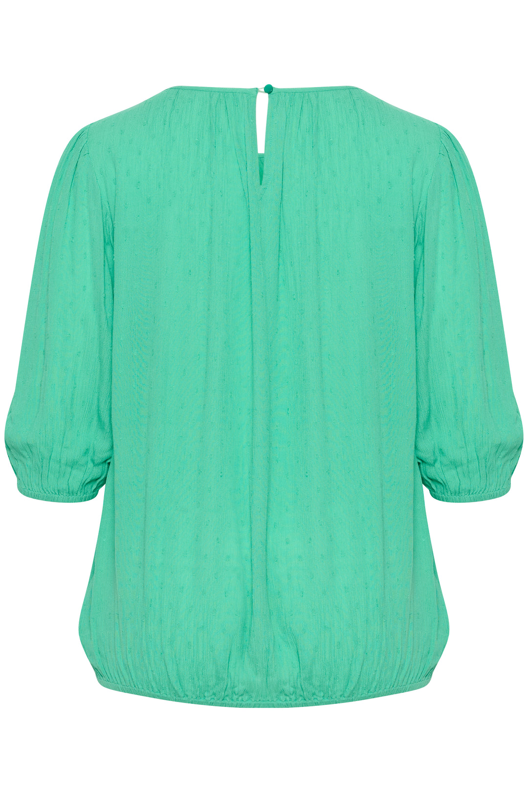 gumdrop green blouse van ecovero viscose - kaffe curve - - grote maten - dameskleding - kledingwinkel - herent - leuven