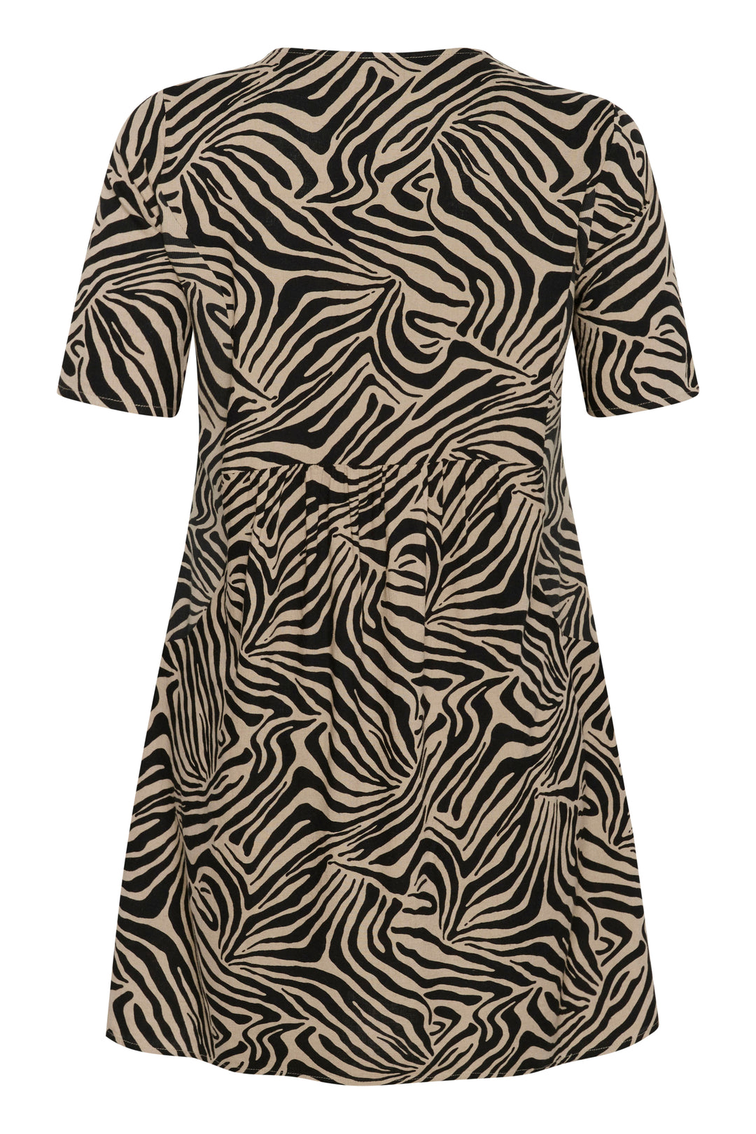 jurk met zebraprint