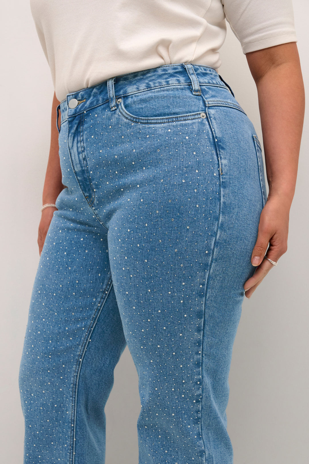 Jeans Met Strass | Grote Maten Mode bij Axent