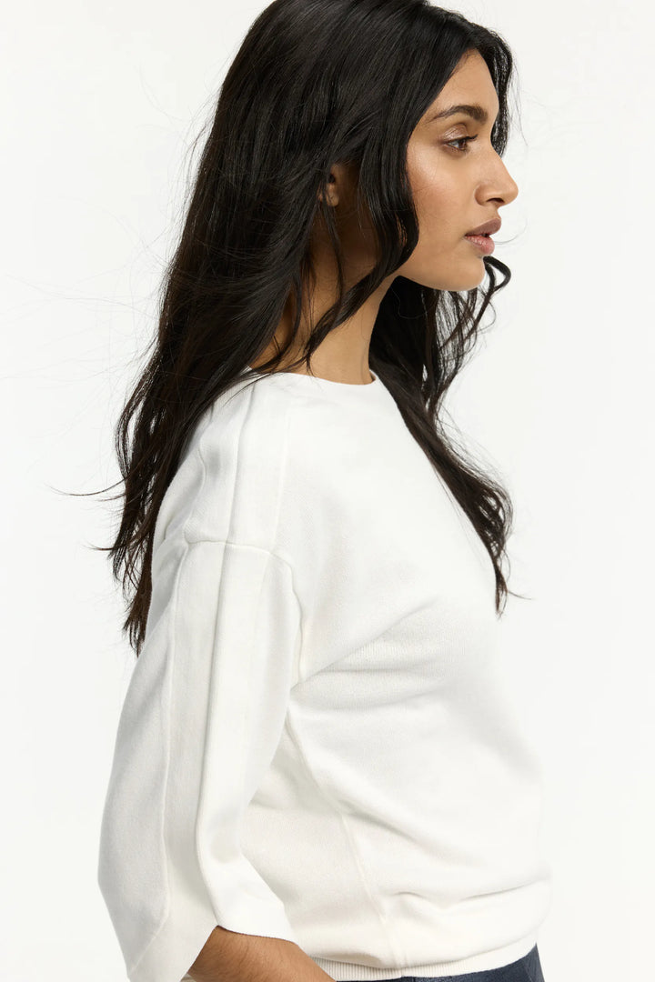 Katoenen Trui met Boothals