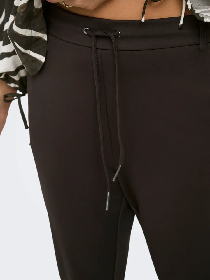 Bruine Broek Met Trekkoord