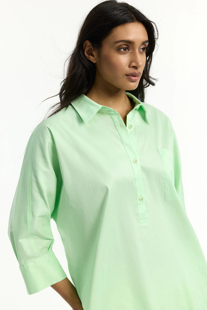 Geklede Blouse met Rugdetails