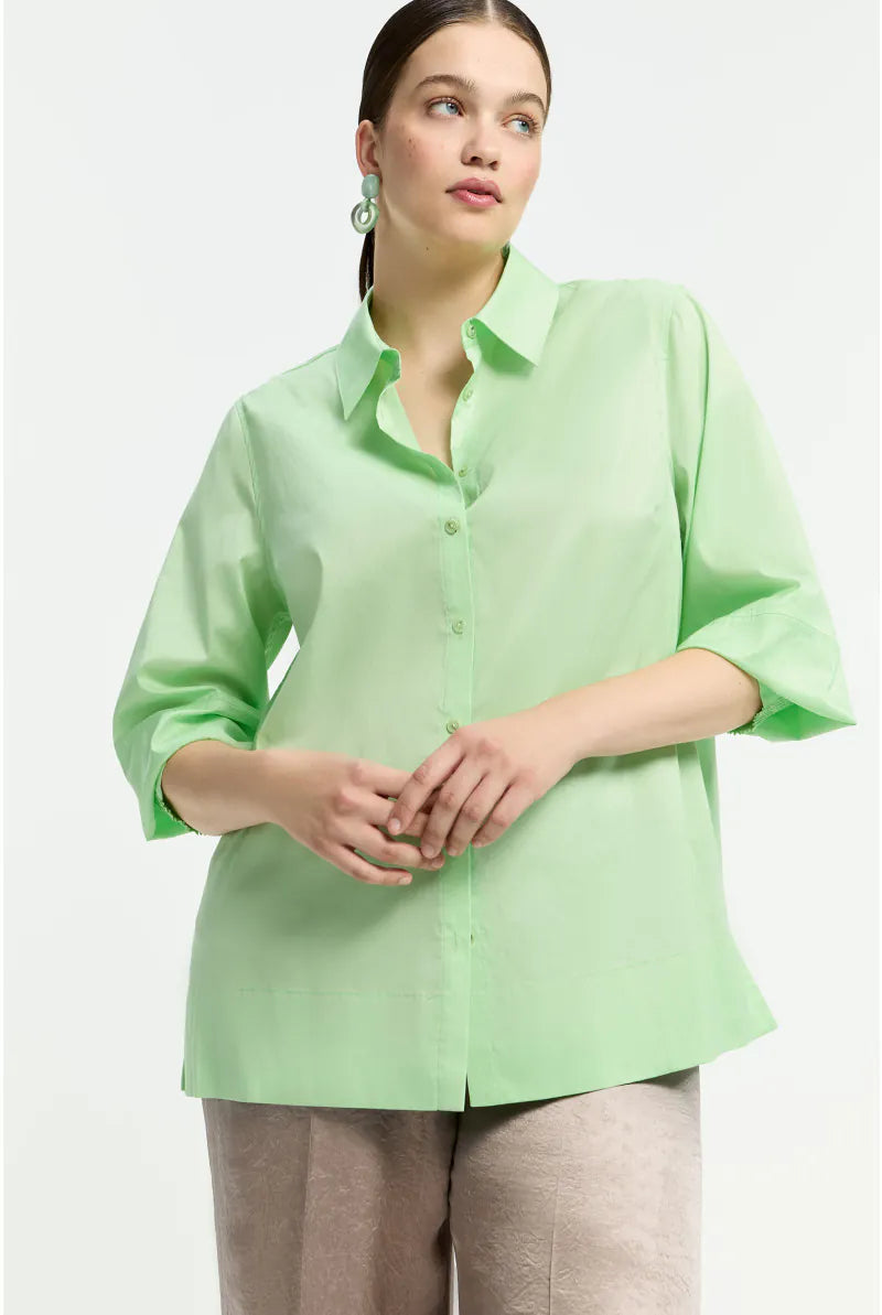 Groene Tuniek met Kraag