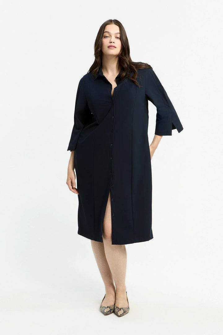 Navy Hemdjurk met Knooplint