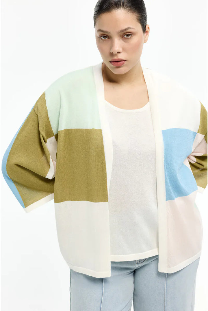 Losse Cardigan met Wijde Mouwen