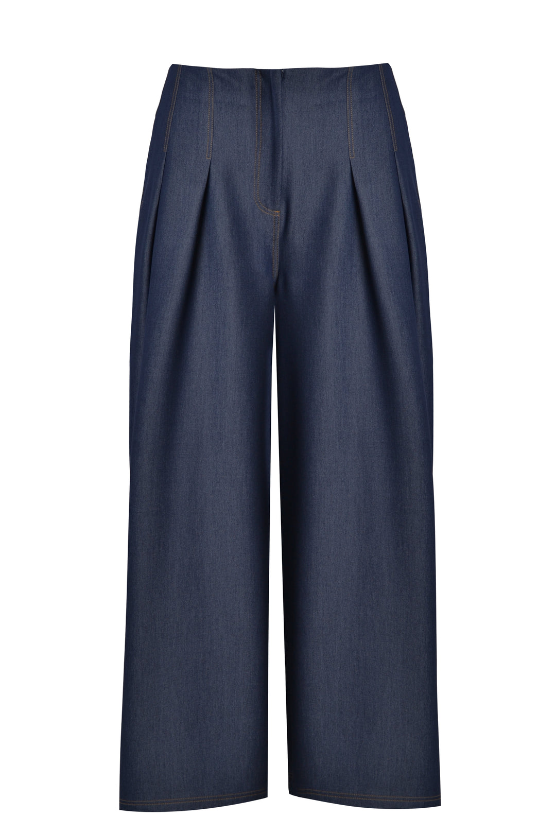 Statement-Jeanshose mit weitem Bein