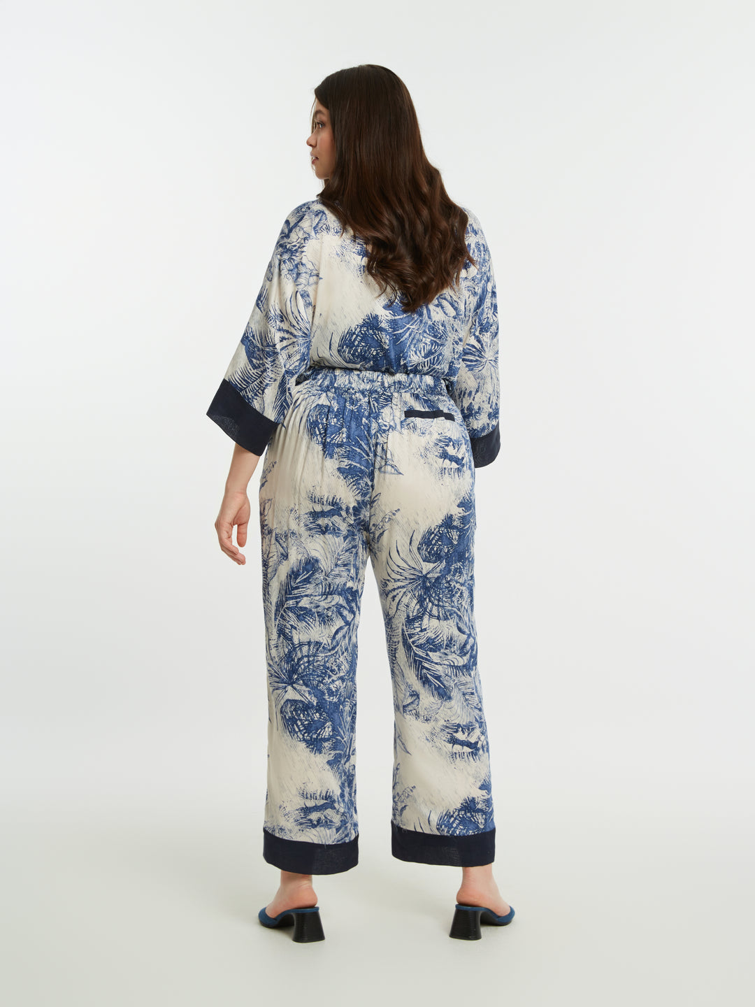 Luchtige Broek Met Tropenprint