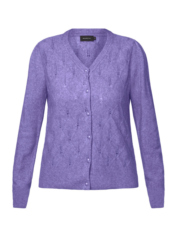 lilac knitted cardigan 