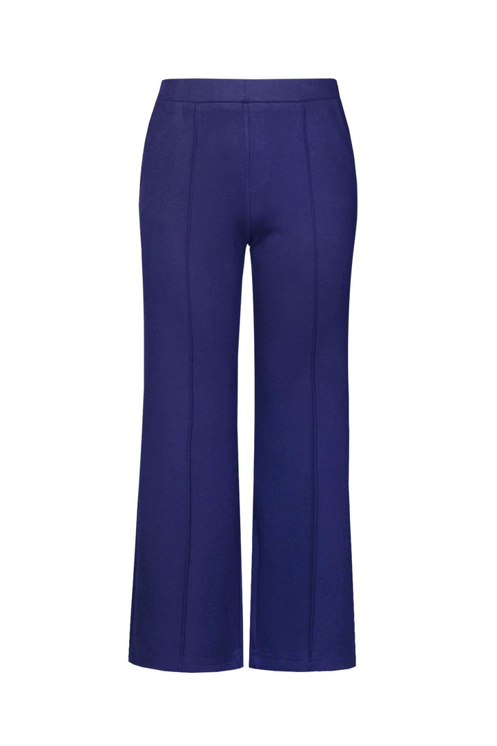 Donkerblauwe Broek Met Siernaden
