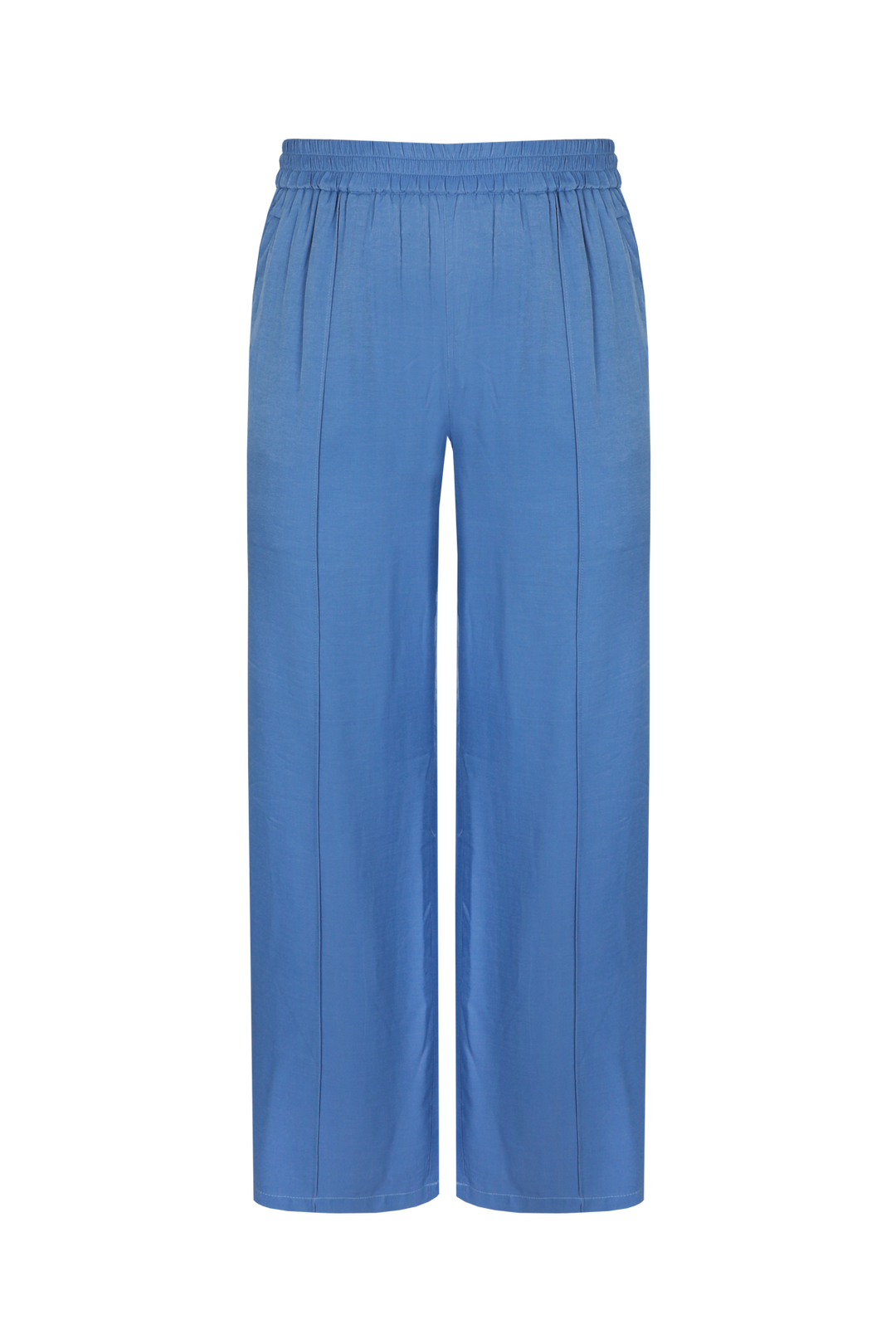 Blauwe Wide Leg Broek