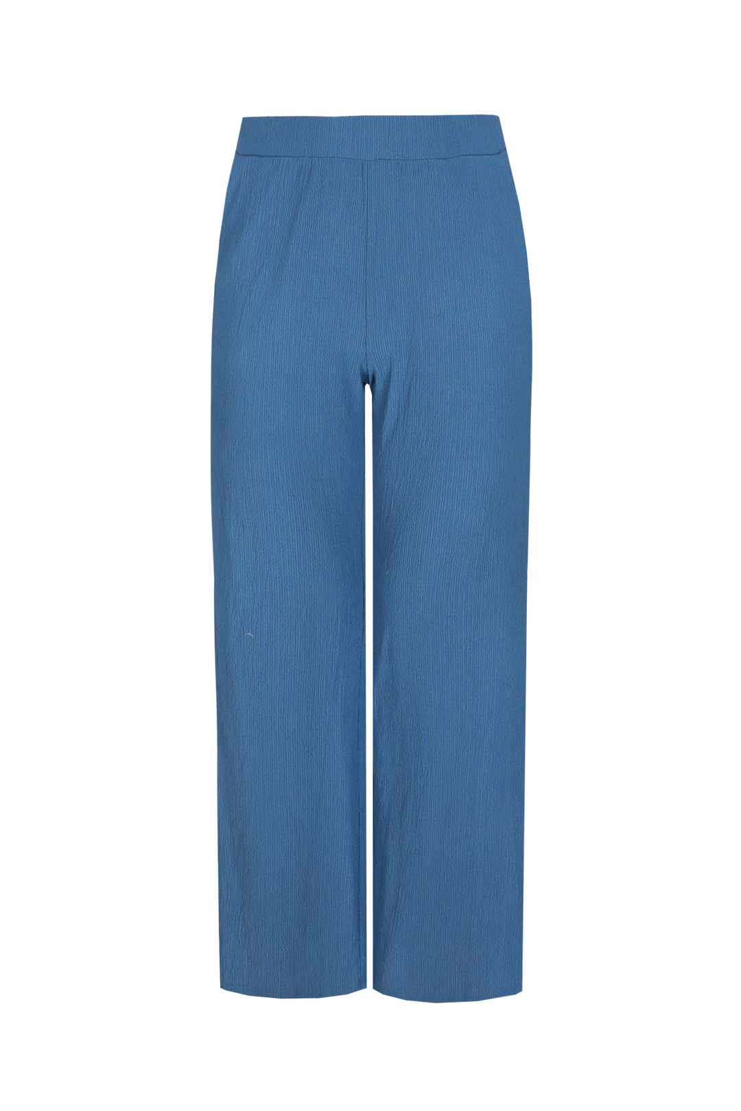 Blauwe Comfortabele Wijde Broek