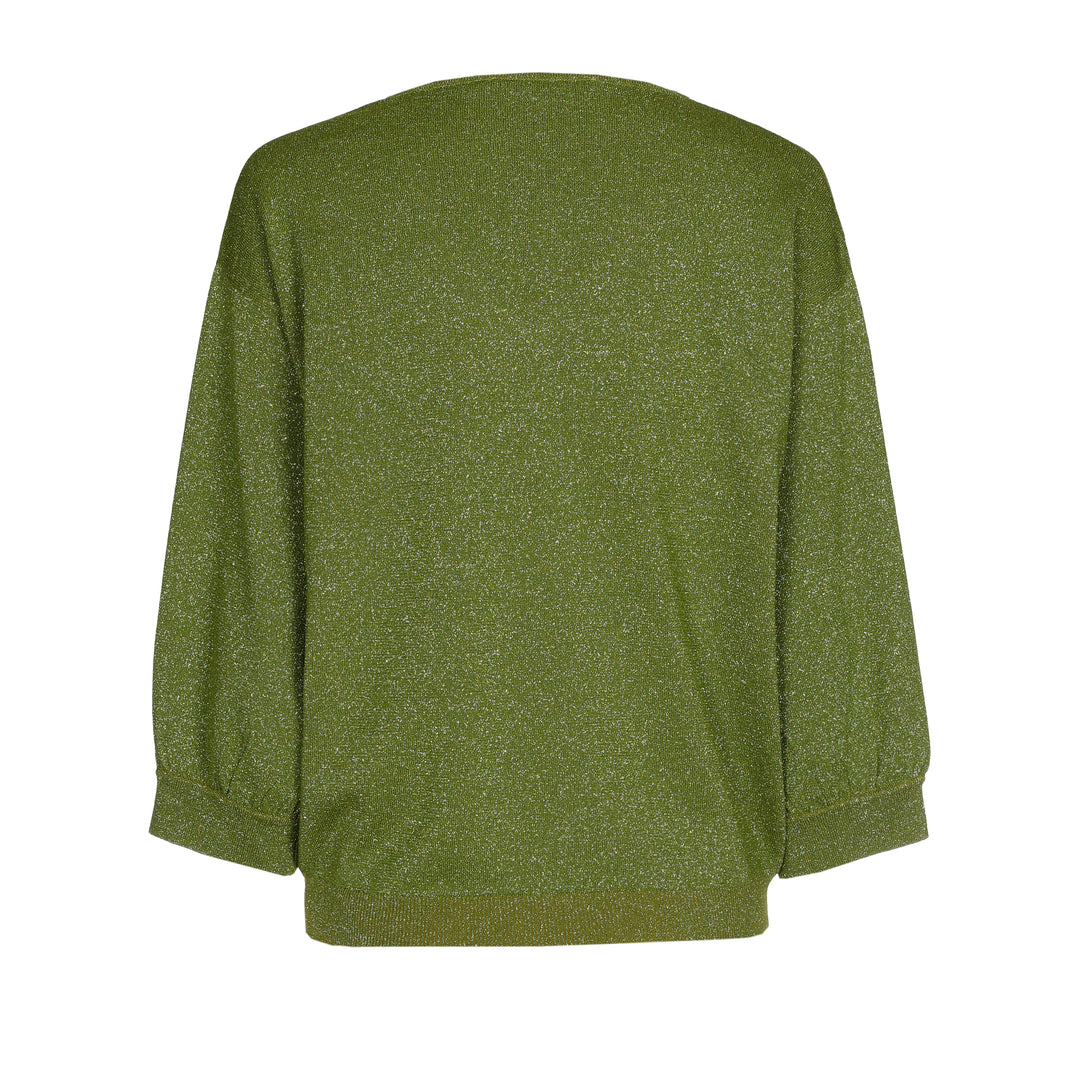 Lurex Trui Viscose Glans