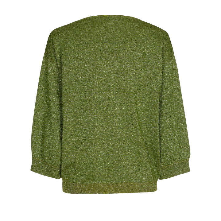 Lurex Trui Viscose Glans