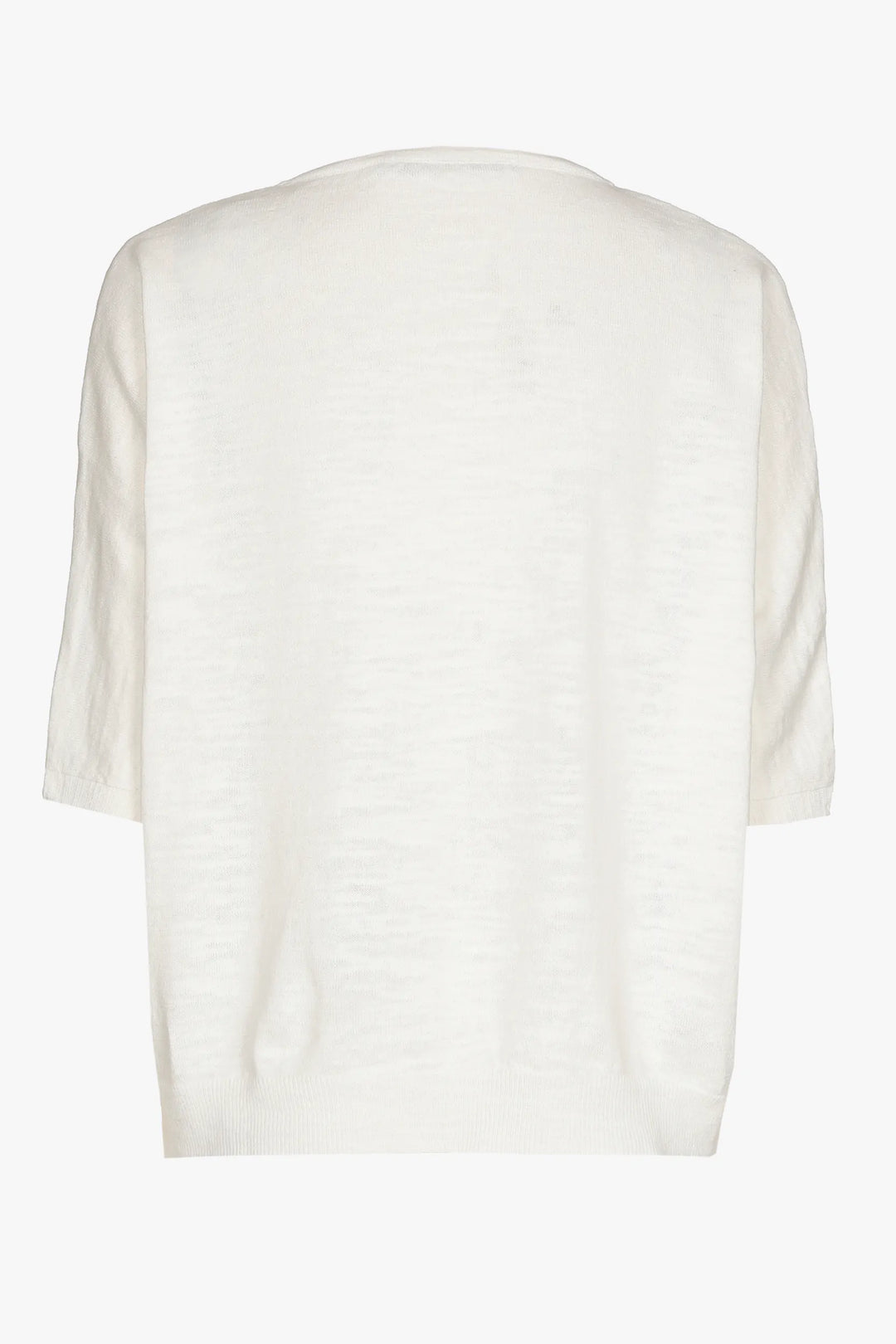 thin knitted oversized t-shirt 