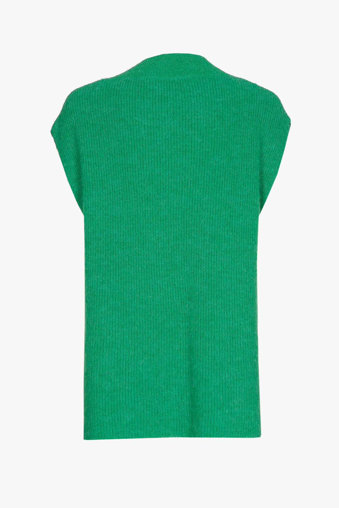 Irish green debardeur van alpaca mix - xandres - - grote maten - dameskleding - kledingwinkel - herent - leuven