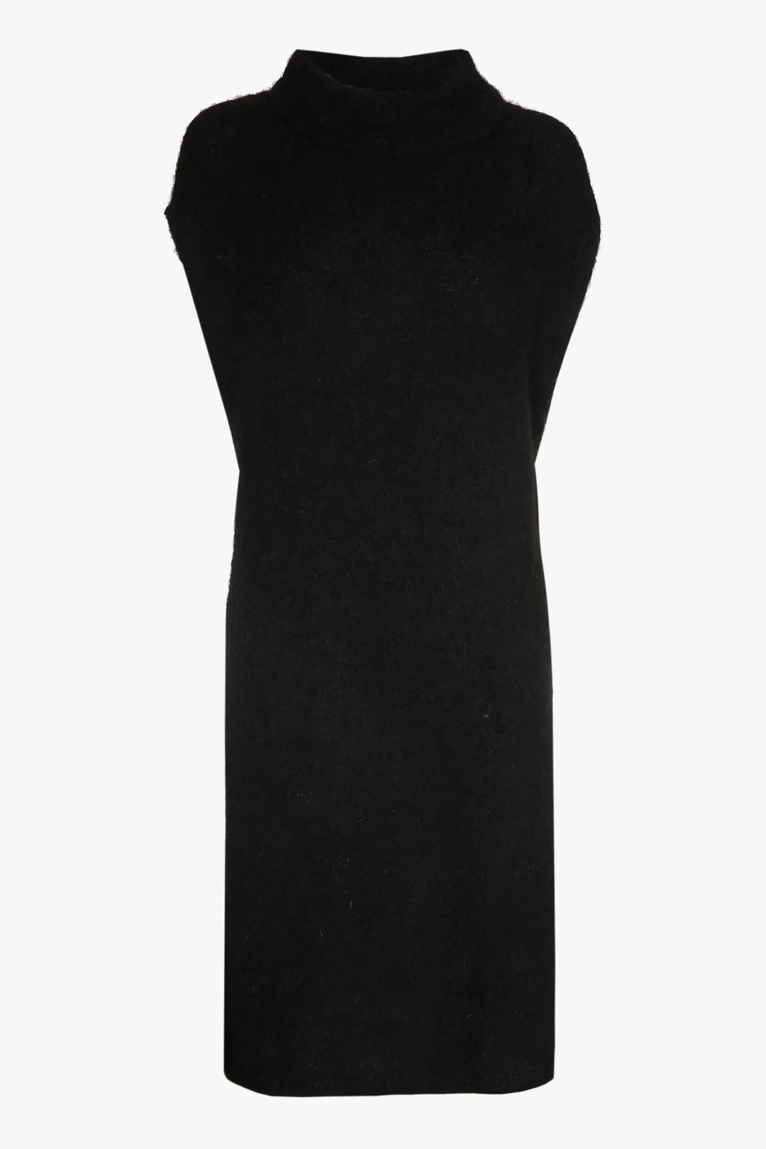 zwarte mouwloze jurk-xandres-