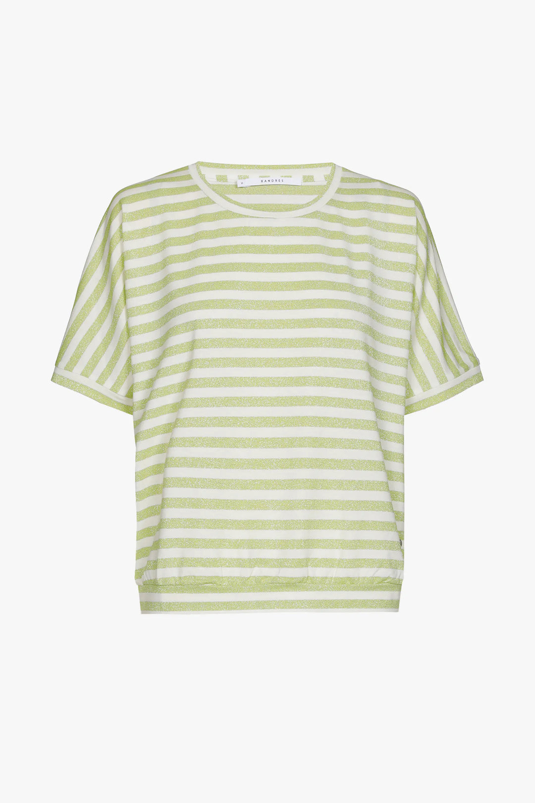 Shirt Met Groene Strepen | Grote Maten Mode bij Axent