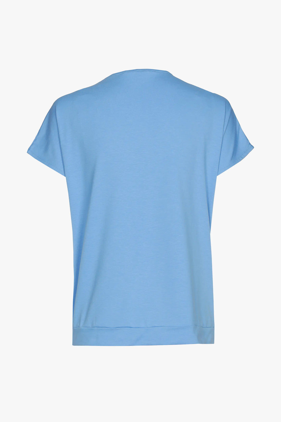 cache-coeur T-shirt in cornflower blue