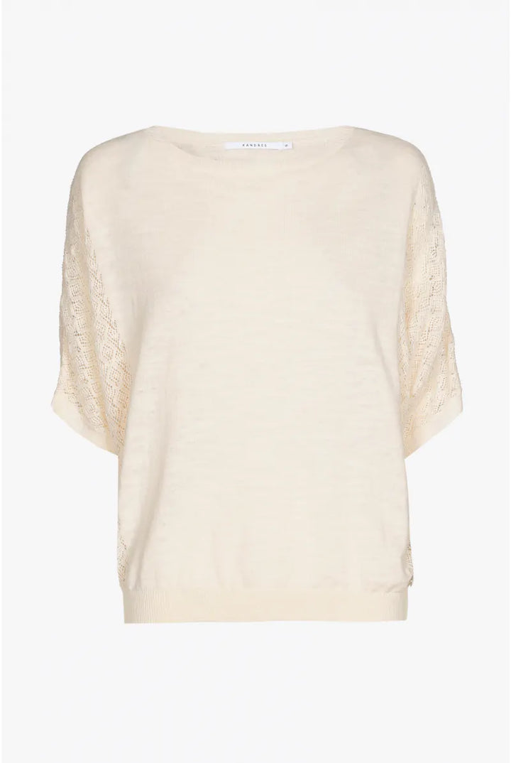 Shirt Met Ajourbrei