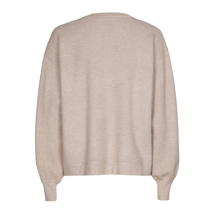 Comfy Viscose Trui Cappuccino