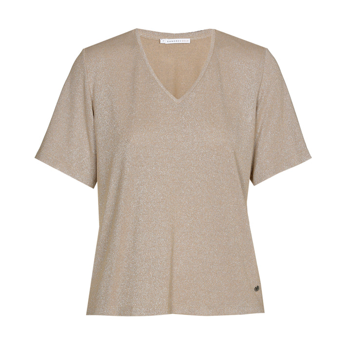 Sparkle Jersey T-Shirt Cappuccino