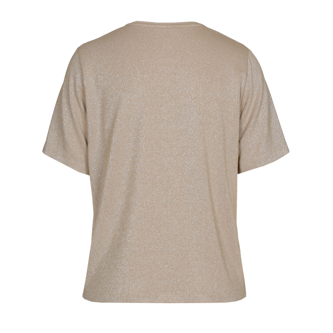 Sparkle Jersey T-Shirt Cappuccino