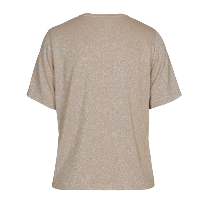 Sparkle Jersey T-Shirt Cappuccino