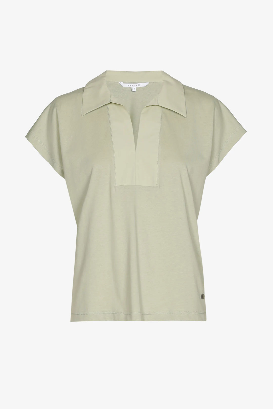 Polo T-Shirt In Misty Aqua